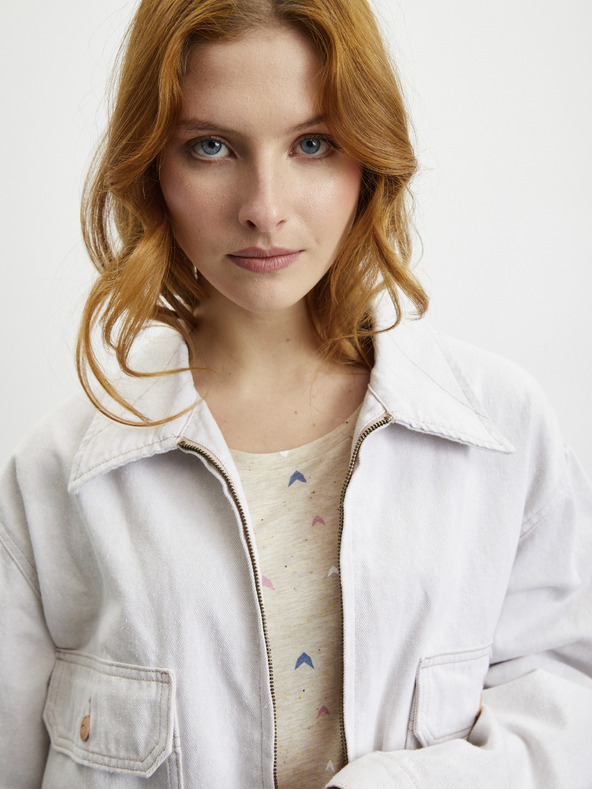 ZOOT.lab Béžové vzorované šaty ZOOT.lab Mahulena