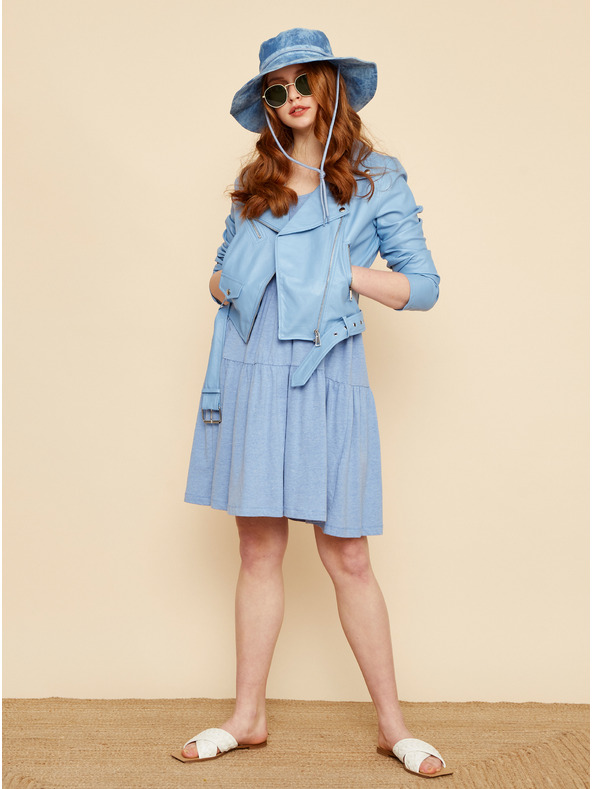 ZOOT.lab Světle modré šaty ZOOT.lab Nubia