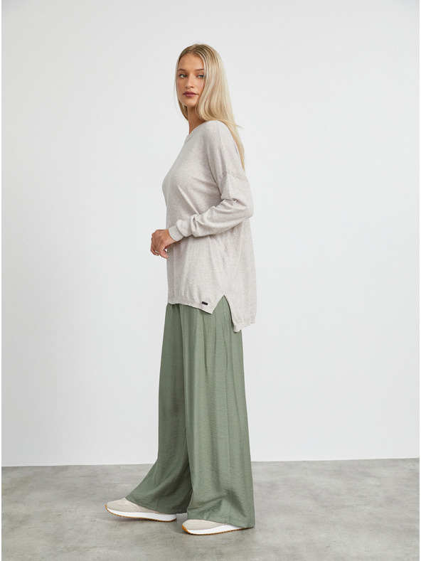 ZOOT.lab Světle šedý dámský svetr METROOPOLIS by ZOOT.lab Darena