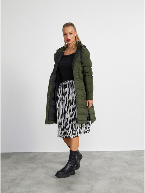 ZOOT.lab Černé dámské tričko s příměsí lnu METROOPOLIS by ZOOT.lab Elfie