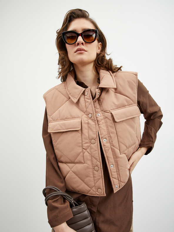 ZOOT.lab Hnědá dámská halenka ZOOT.lab Patti