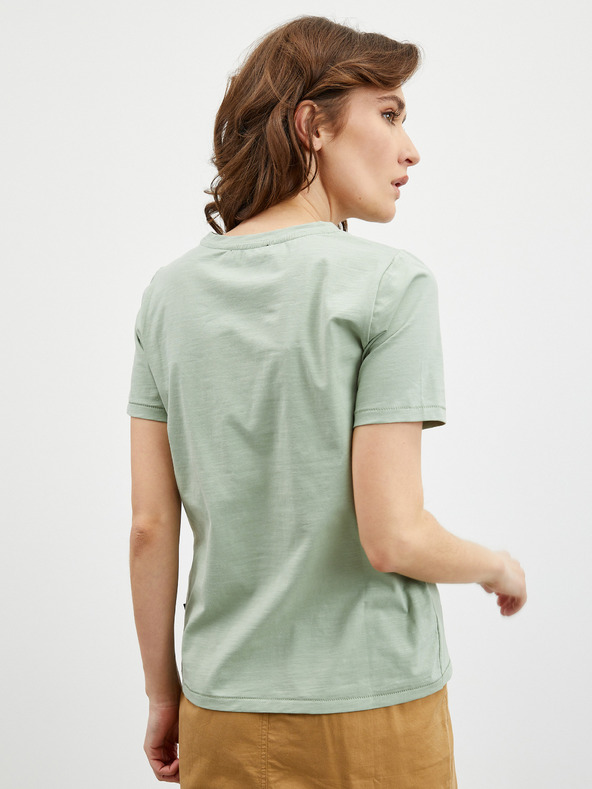 ZOOT.lab Světle zelené dámské tričko s potiskem ZOOT.lab Elvira