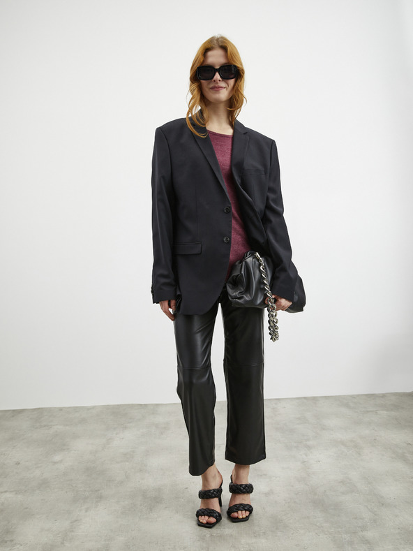 ZOOT.lab Vínové dámské úpletové tričko ZOOT.lab Aria