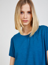 ZOOT.lab Petrolejové dámské volné prodloužené basic tričko ZOOT.lab Lonie