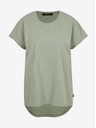 ZOOT.lab Světle zelené dámské volné prodloužené basic tričko ZOOT.lab Lonie
