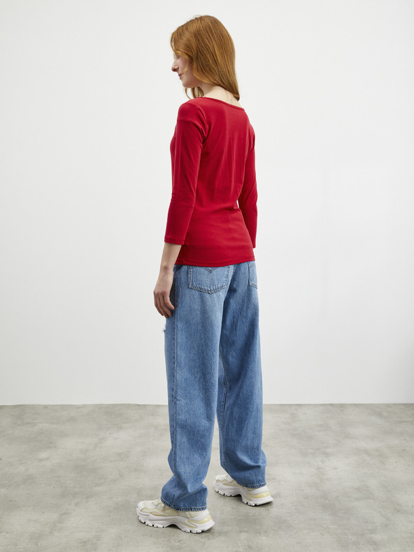 ZOOT.lab Červené dámské basic tričko ZOOT.lab Thereza 2