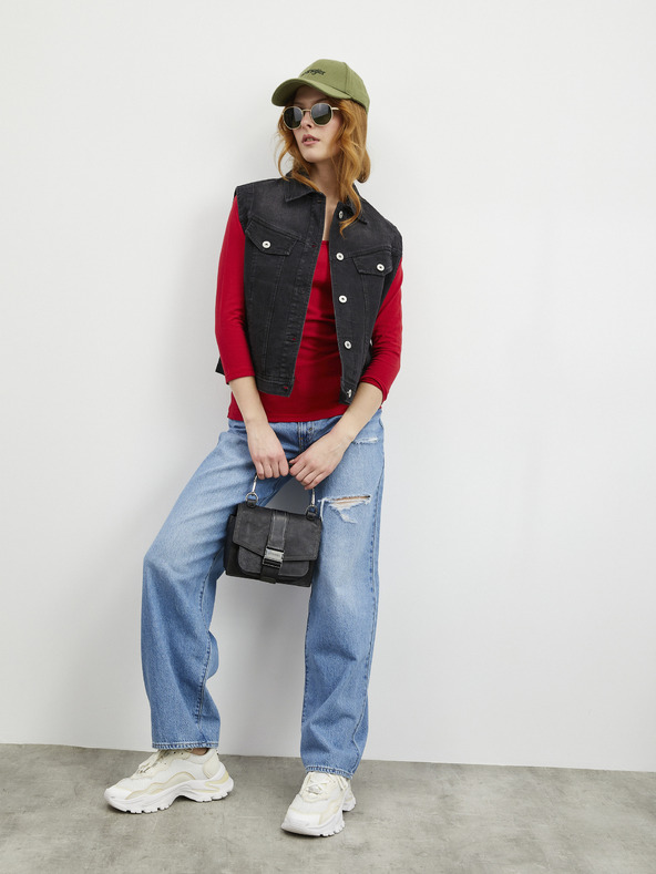 ZOOT.lab Červené dámské basic tričko ZOOT.lab Thereza 2