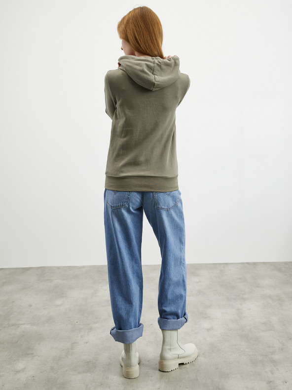 ZOOT.lab Khaki dámská mikina s kapucí na zip ZOOT.lab