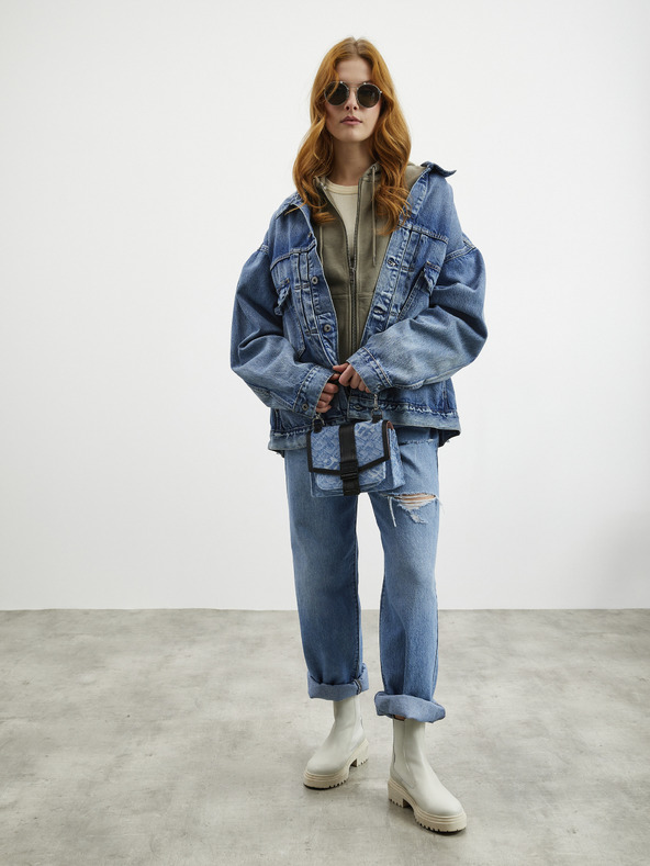 ZOOT.lab Khaki dámská mikina s kapucí na zip ZOOT.lab