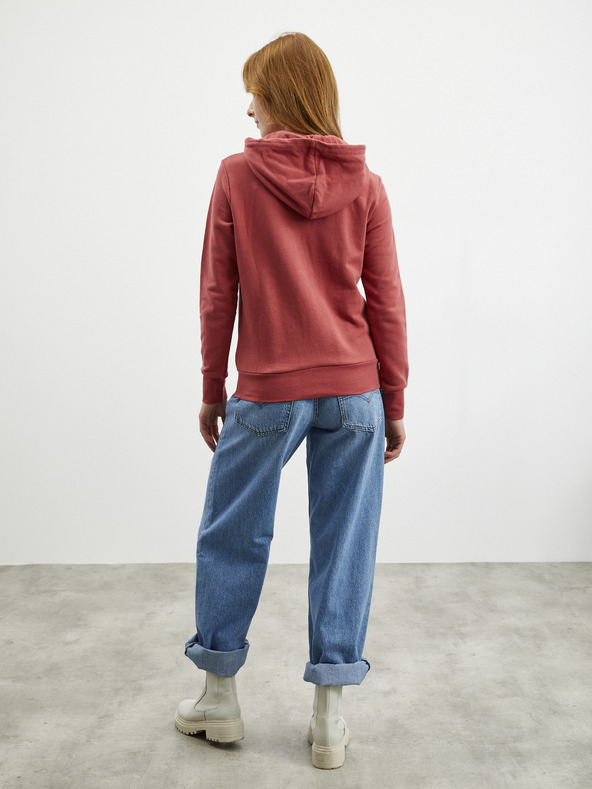 ZOOT.lab Korálová dámská mikina na zip s kapucí ZOOT.lab Laura