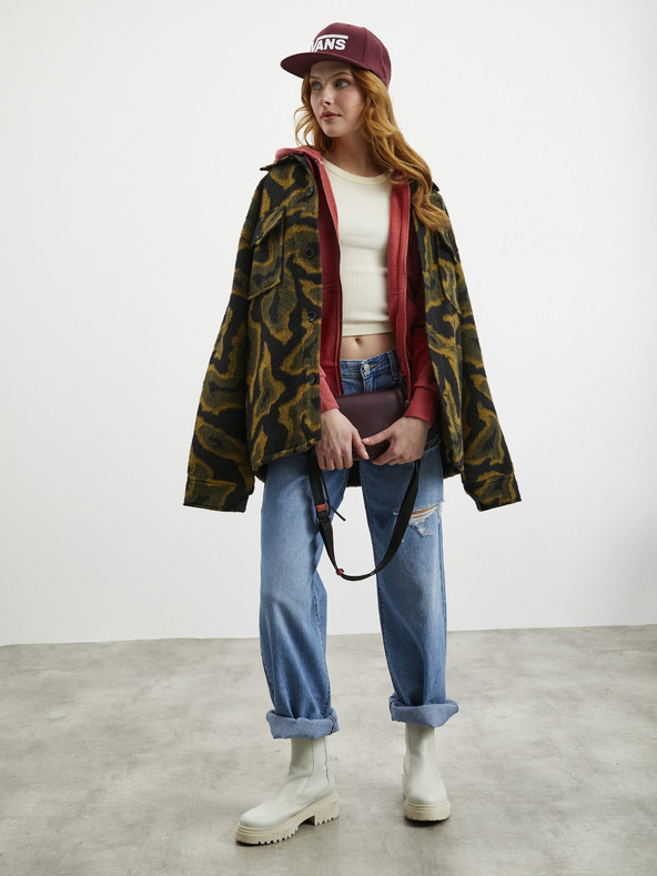 ZOOT.lab Korálová dámská mikina na zip s kapucí ZOOT.lab Laura