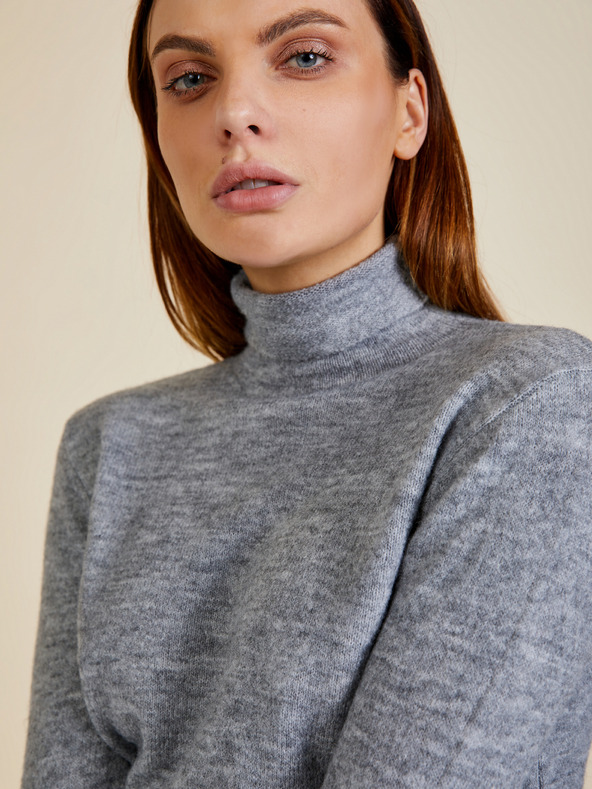 ZOOT.lab Šedý dámský žíhaný rolák ZOOT.lab