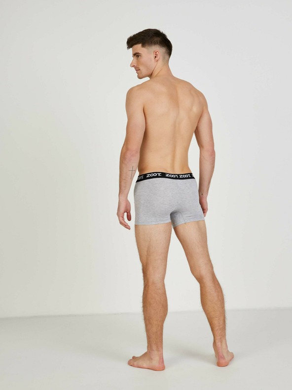 ZOOT.lab Sada tří pánských boxerek v červené, modré a šedé barvě ZOOT.lab