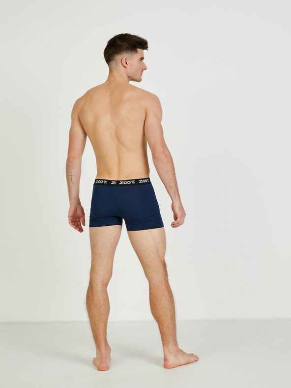 ZOOT.lab Sada tří pánských boxerek v červené, modré a šedé barvě ZOOT.lab