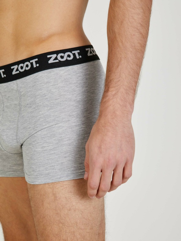 ZOOT.lab Sada tří pánských boxerek v modré, šedé a černé barvě ZOOT.lab