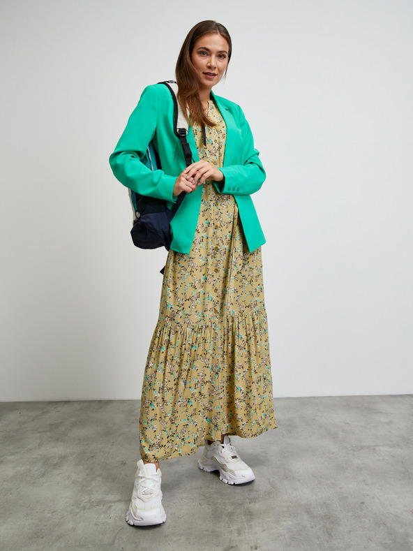 ZOOT.lab Žluté květované košilové šaty ZOOT.lab Lake
