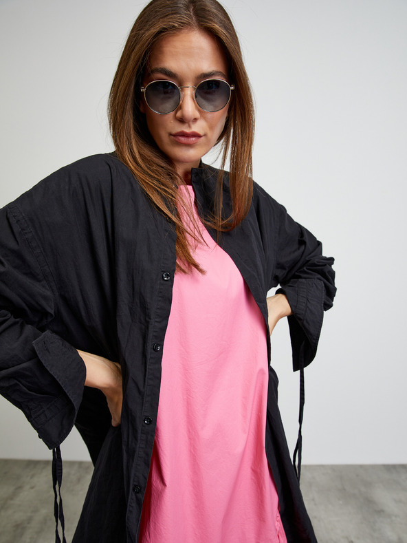 ZOOT.lab Růžové šaty s volánem ZOOT.lab Trinitee