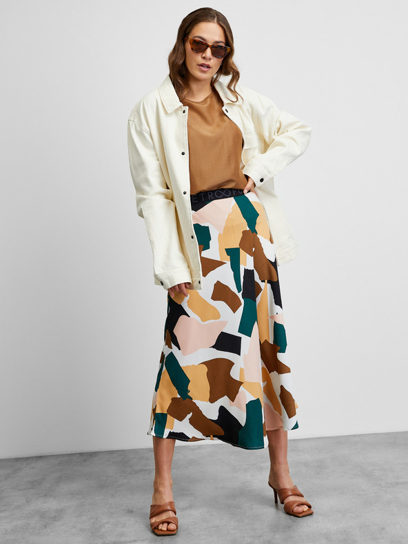 ZOOT.lab Hnědé basic tričko ZOOT.lab Priscilla