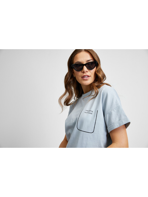 ZOOT.lab Světle modré tričko METROOPOLIS by ZOOT.lab Tinie