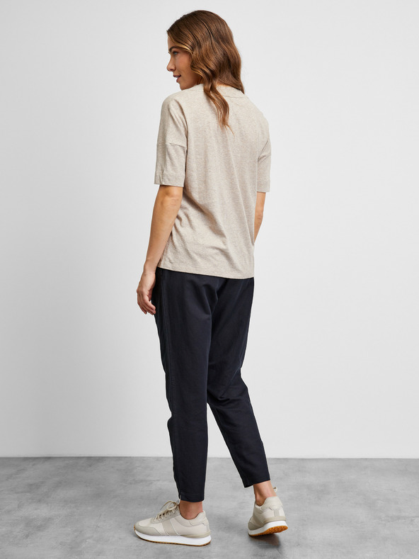 ZOOT.lab Béžové lněné tričko METROOPOLIS by ZOOT.lab Oprah