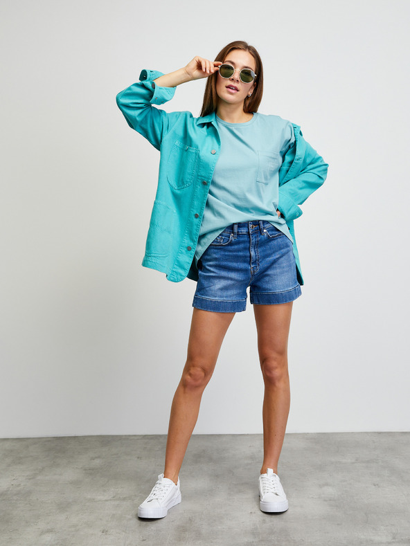 ZOOT.lab Světle modré oversize tričko METROOPOLIS by ZOOT.lab Honor