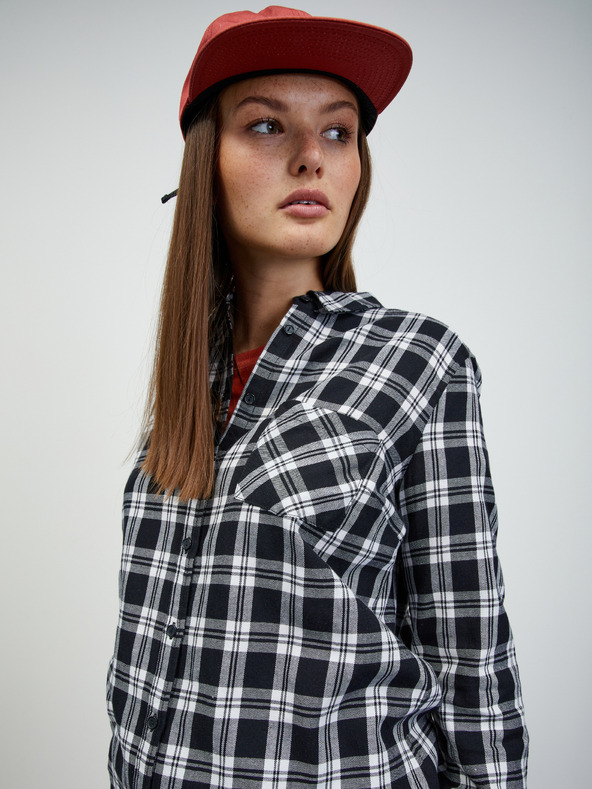 ZOOT.lab Bílo-černá dámská kostkovaná košile ZOOT.lab Doris