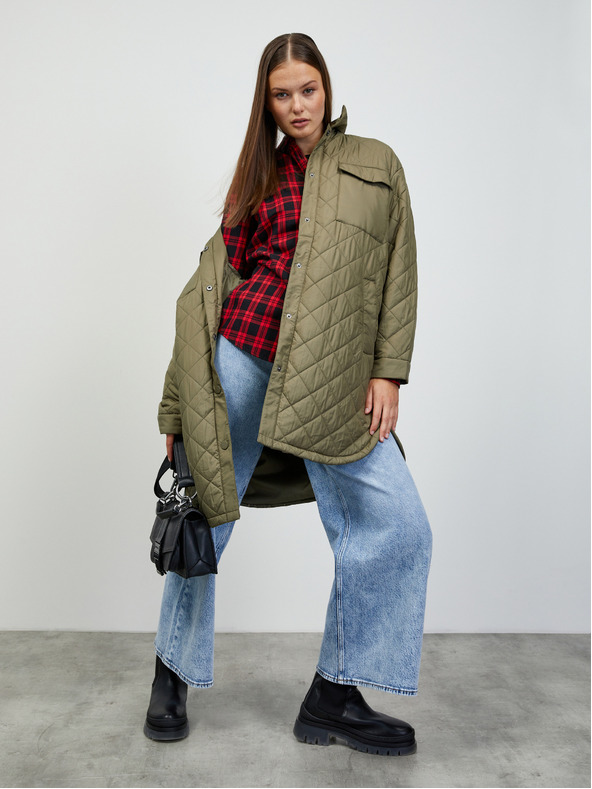 ZOOT.lab Červená dámská kostkovaná košile ZOOT.lab Doris