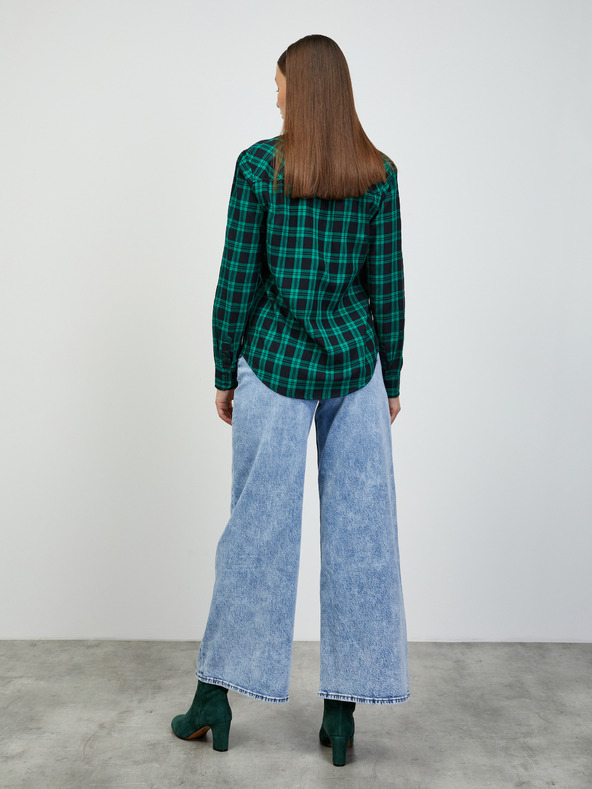 ZOOT.lab Zelená dámská kostkovaná košile ZOOT.lab Doris