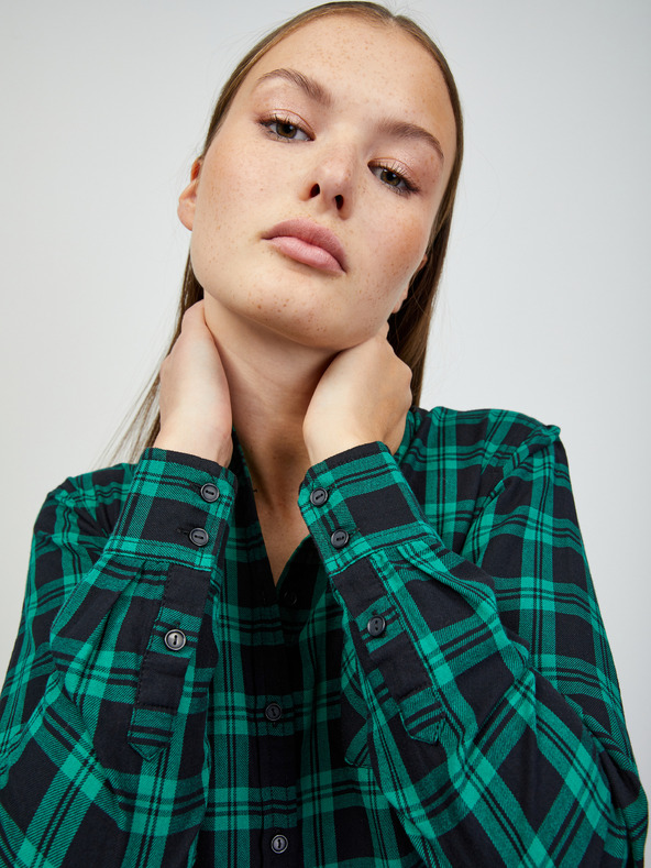 ZOOT.lab Zelená dámská kostkovaná košile ZOOT.lab Doris
