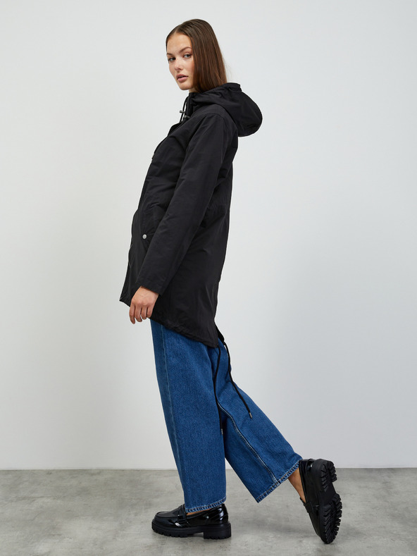 ZOOT.lab Černá dámská parka s kapucí ZOOT.lab Daria