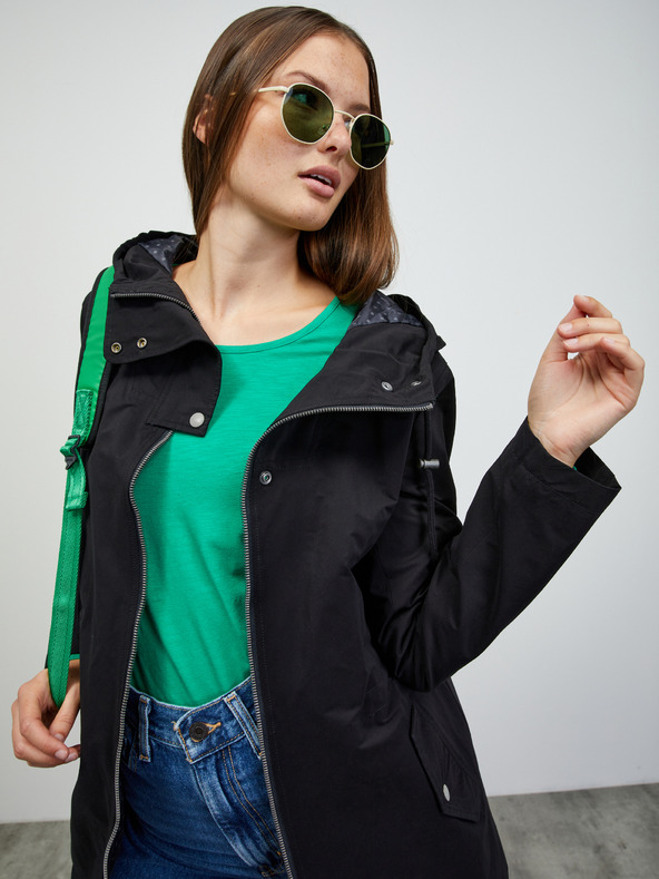 ZOOT.lab Černá dámská parka s kapucí ZOOT.lab Daria