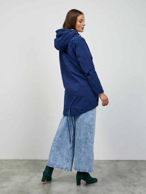 ZOOT.lab Tmavě modrá dámská parka s kapucí ZOOT.lab Daria