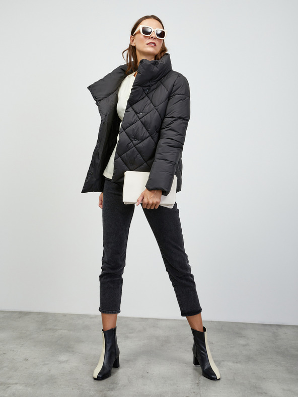 ZOOT.lab Černá dámská prošívaná bunda ZOOT.lab Clementine