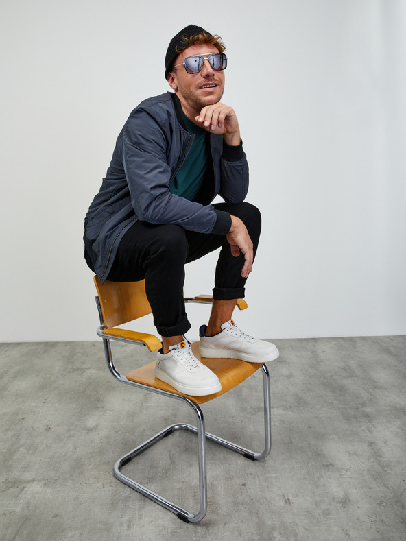 ZOOT.lab Tmavě šedý pánský bomber ZOOT.lab Wesley