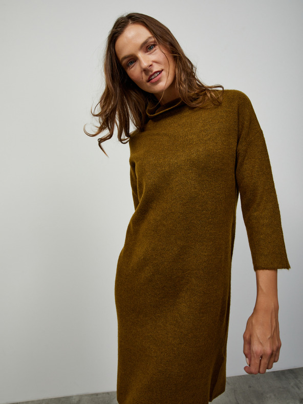 ZOOT.lab Khaki svetrové šaty  ZOOT.lab Harley