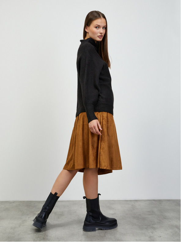 ZOOT.lab Černý dámský oversize svetr ZOOT.lab Glynne