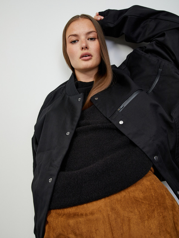 ZOOT.lab Černý dámský oversize svetr ZOOT.lab Glynne