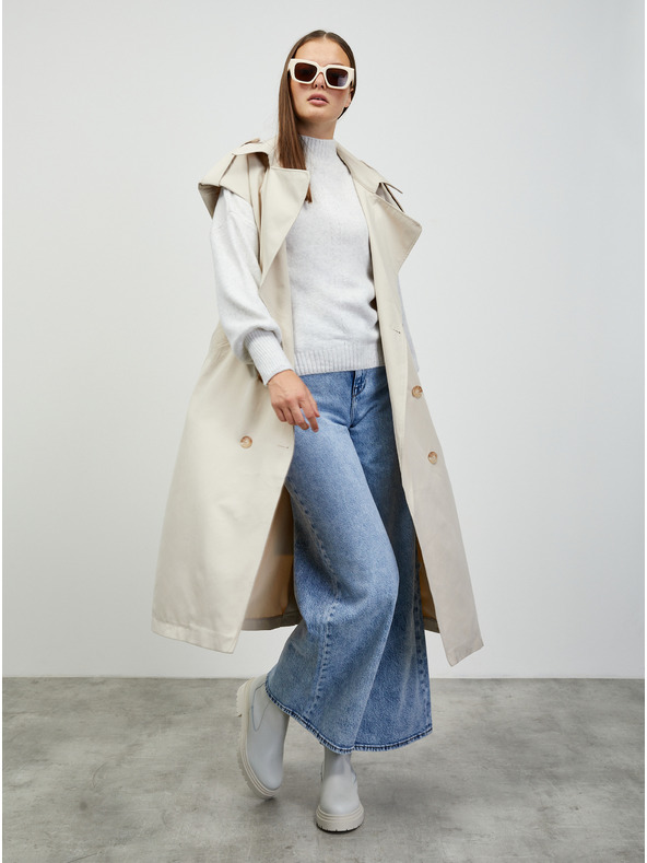 ZOOT.lab Světle šedý dámský svetr ZOOT.lab Elisabet