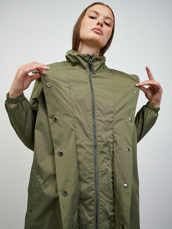 ZOOT.lab Khaki dámská dlouhá parka s kapucí ZOOT.lab Sadie
