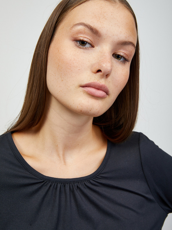 ZOOT.lab Černé dámské basic tričko s dlouhým rukávem ZOOT.lab Luna