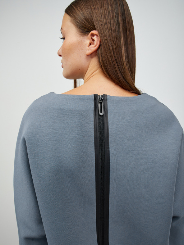 ZOOT.lab Modrá dámská mikina se zipem na zádech ZOOT.lab Salwa