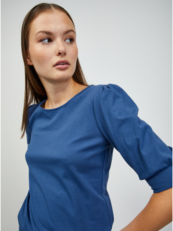 ZOOT.lab Modré dámské basic tričko ZOOT.lab Shia