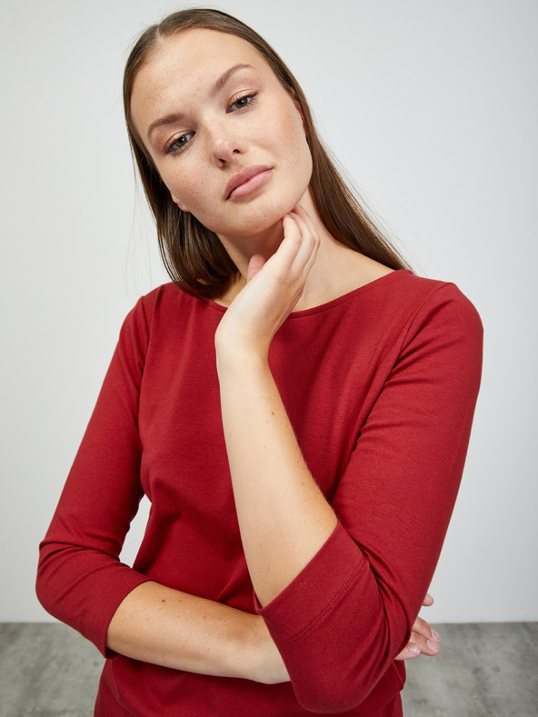 ZOOT.lab Červené dámské basic tričko ZOOT.lab Zion