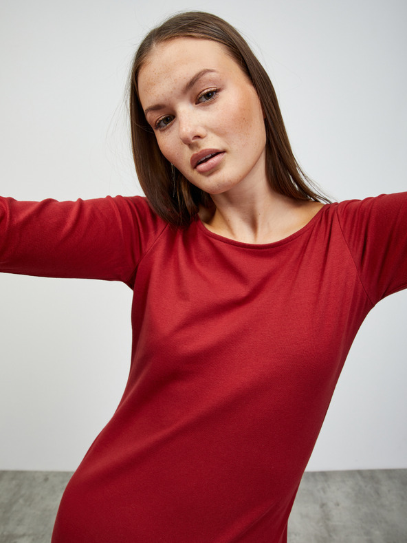 ZOOT.lab Červené basic šaty ZOOT.lab Polli