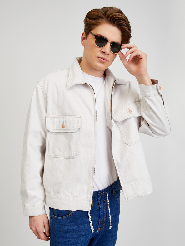 ZOOT.lab Tmavě modré pánské straight fit džíny ZOOT.lab Jacob