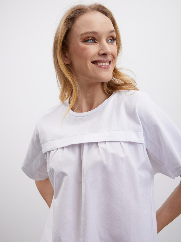 ZOOT.lab Bílé dámské tričko ZOOT.lab Dana