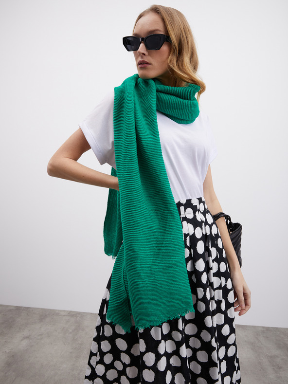 ZOOT.lab Bílo-černá dámská puntíkovaná sukně ZOOT.lab Jenesa