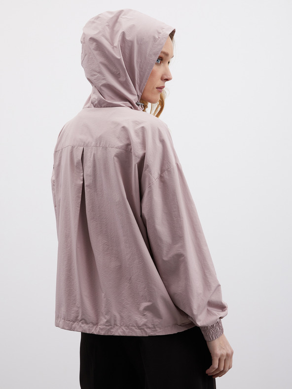 ZOOT.lab Starorůžová dámská lehká bunda s kapucí ZOOT.lab Nalu