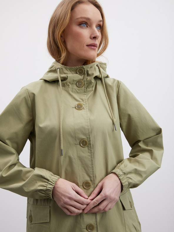 ZOOT.lab Světle zelená dámská parka ZOOT.lab Aura