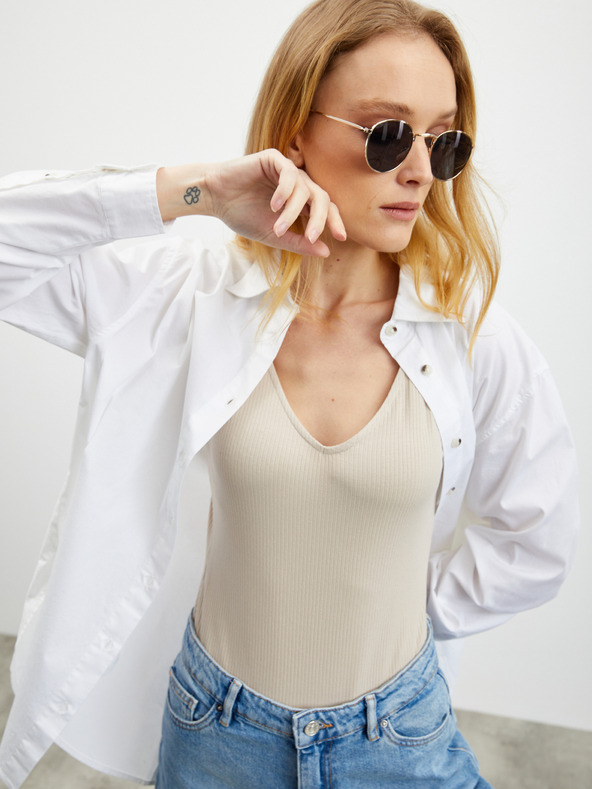 ZOOT.lab Světle hnědé dámské žebrované body ZOOT.lab Olga